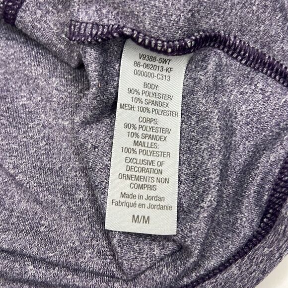 Champion Women’s Purple Quarter Zip Long Sleeve Pullover Size Medium - Picture 7 of 12